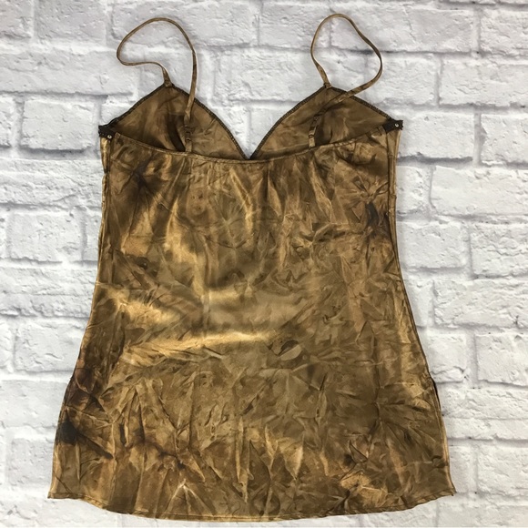 Silky Prismatic Rainbow Sequins Cami Top Tunic Vintage 2000’s - Picture 5 of 7